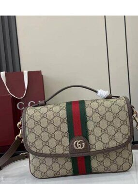 Ophidia medium top handle bag